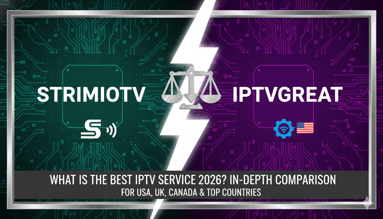 STRIMIOTV VS IPTVGREAT: What is the Best IPTV Service 2026? In-Depth Comparison
