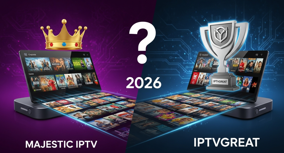 Majestic IPTV Compared to IPTVGREAT: Which Service Reigns Supreme in 2026?
