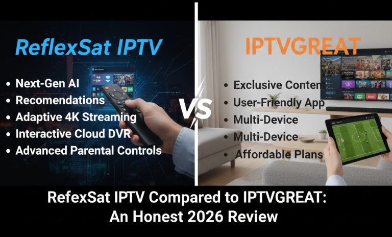 ReflexSat IPTV Compared to IPTVGREAT: An Honest 2026 Review
