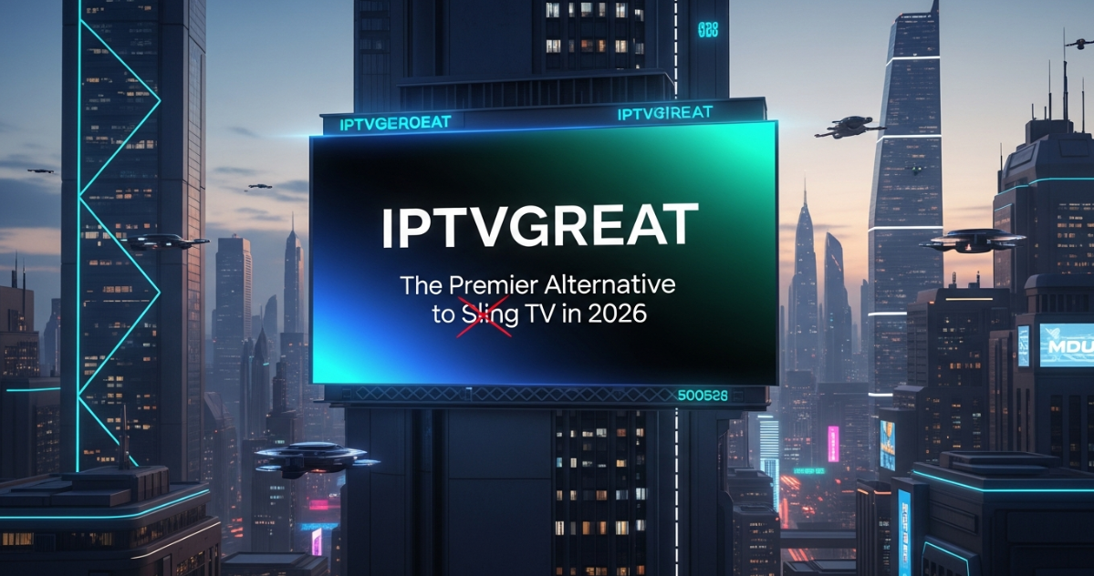IPTVGREAT Emerges as the Premier Alternative to Sling TV in 2026