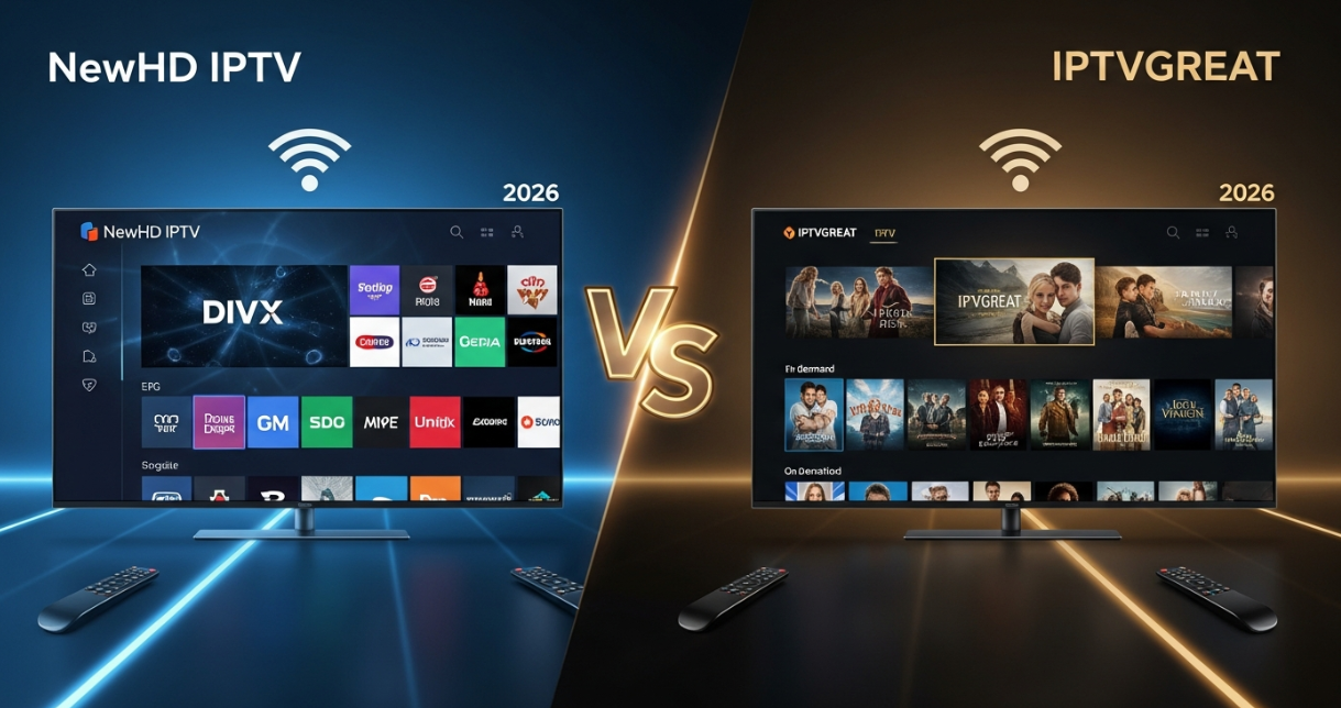 NewHD IPTV vs. IPTVGREAT: The Ultimate Search for the Best IPTV Service in 2026