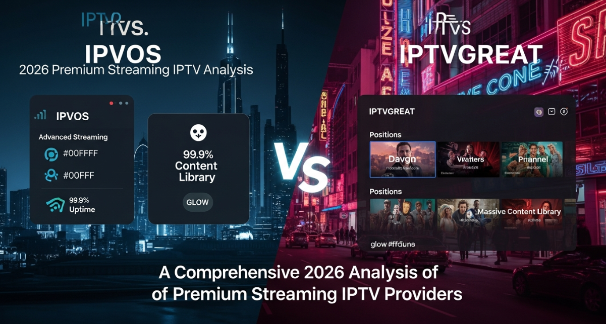 IPVOS vs. IPTVGREAT: A Comprehensive 2026 Analysis of Premium Streaming IPTV Providers