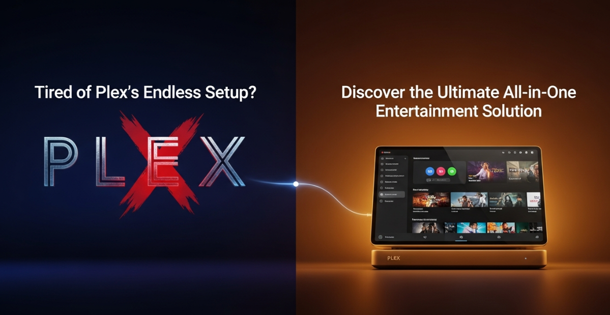 Tired of Plex's Endless Setup? Discover the Ultimate All-in-One Entertainment Solution