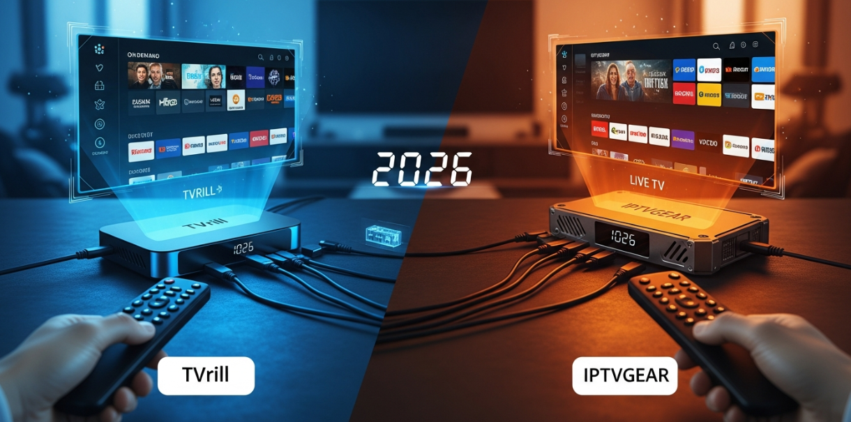 TVrill vs. IPTVGEAR: Finally I Found the Best IPTV Service in 2026 – My Honest Review & Real Setup Guide
