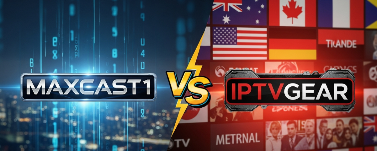 Maxcast1 vs. IPTVGEAR: Best IPTV Service Providers in 2026 for USA, UK, Canada & Top Countries